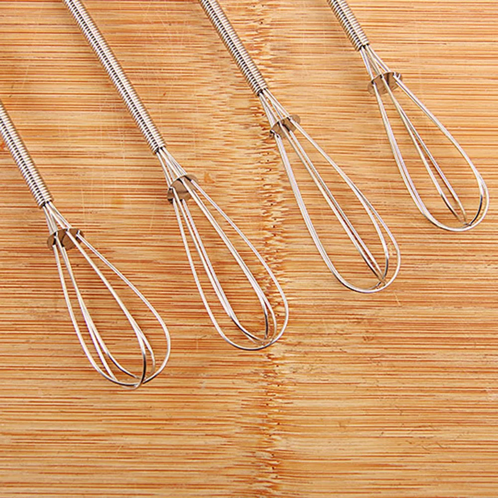 Ручной миксер из нержавеющей стали воздушный шар яйцо молоко кофе ручка легкий