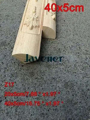 Z17 -40x5 см деревянная резная аппликация для столярных работ переводная картинка