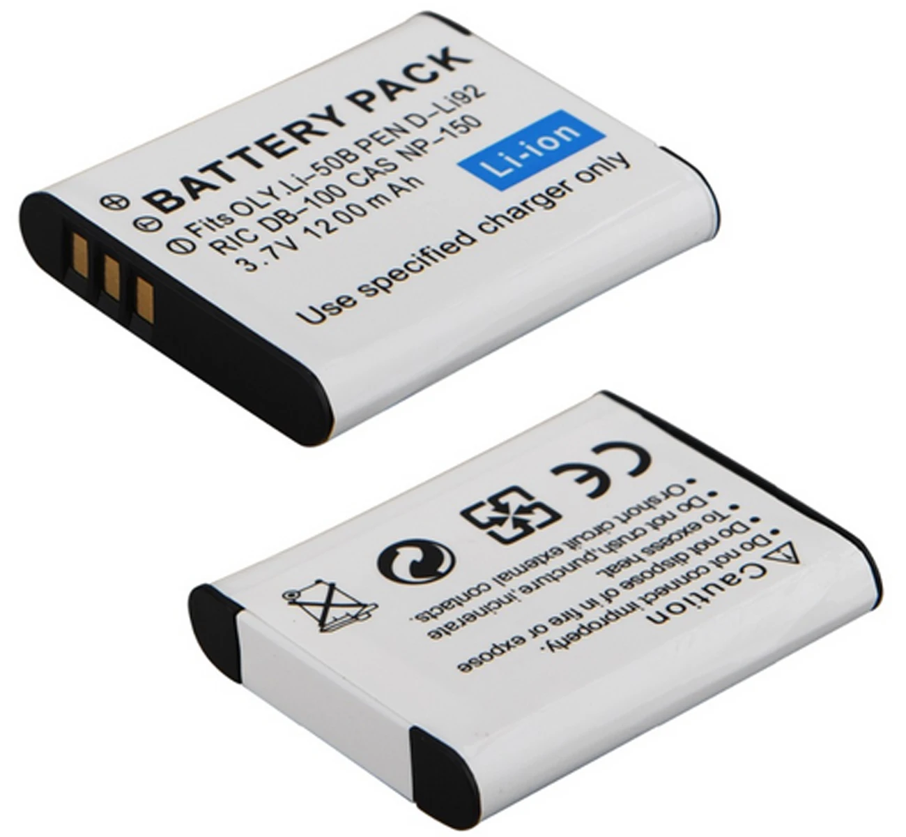 Battery Pack for Olympus Stylus Tough 1010, 1020, 1030 SW, 1030SW, 6000, 6010, 6020, 8000, 8010, 9000, 9010 Digital Camera images - 6