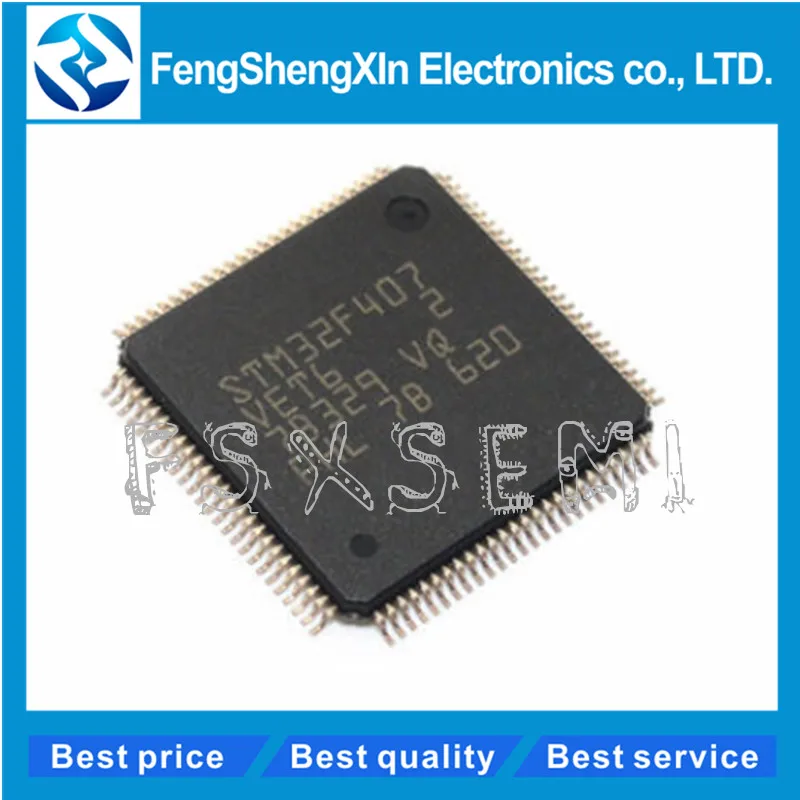 

5pcs/lot New STM32F407VET6 STM32F407VE LQFP100 Microcontroller chip