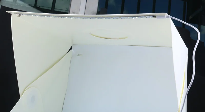 Бокс для фотостудии 40x40x40 см фон фотосъемки встроенный светильник тбокс