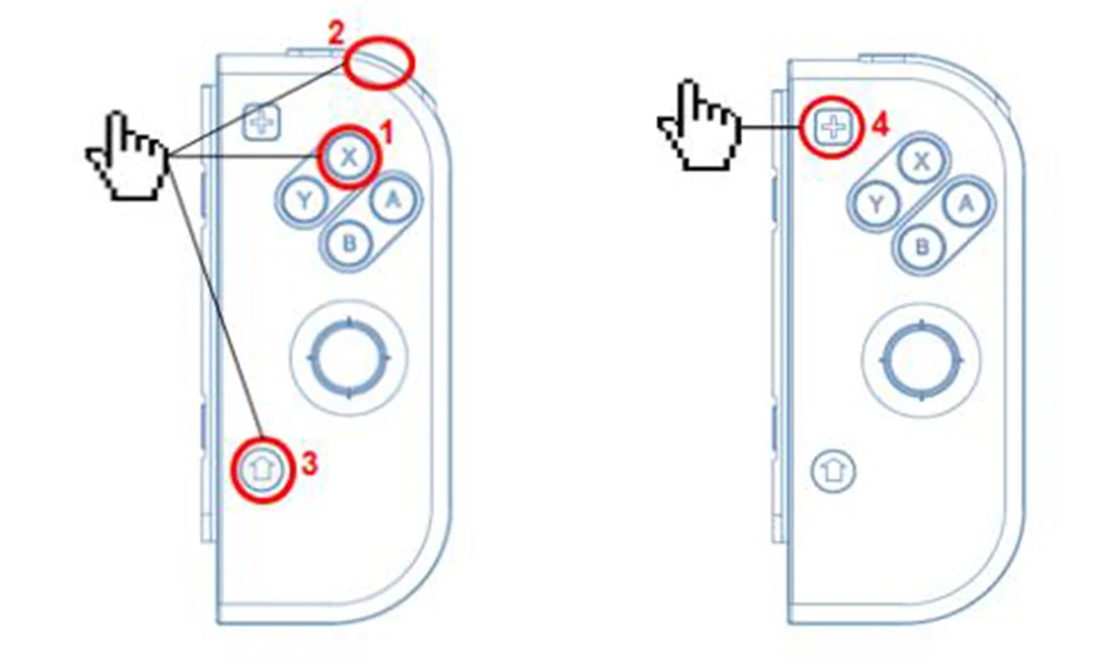 Беспроводной Bluetooth сменный контроллер для Nintend Switch Tic Joy-con ДЛЯ NS Nitendo Switch Pro контроллер DOS