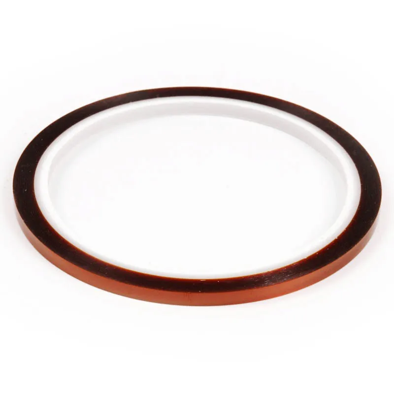 (10pcs/ lot) 5mm 6mm Heat Resistant Tape Polyimide 30m 220C High Temperature Film Insulation Adhesive Tapes | Обустройство дома