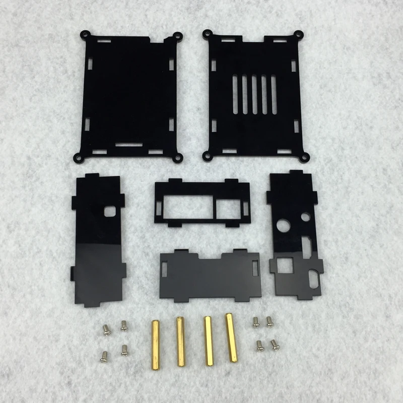 Чехол для Raspberry Pi 3 с цифровой звуковой картой черный акриловый чехол DIGI