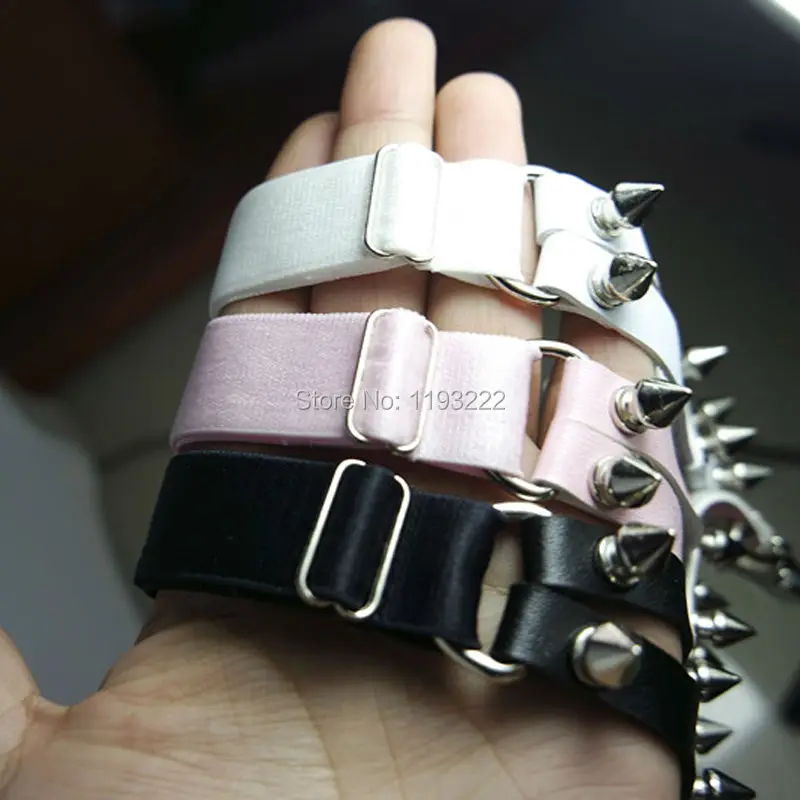 Модная женская кружевная лента с бантом в стиле панк готика большая подвязка