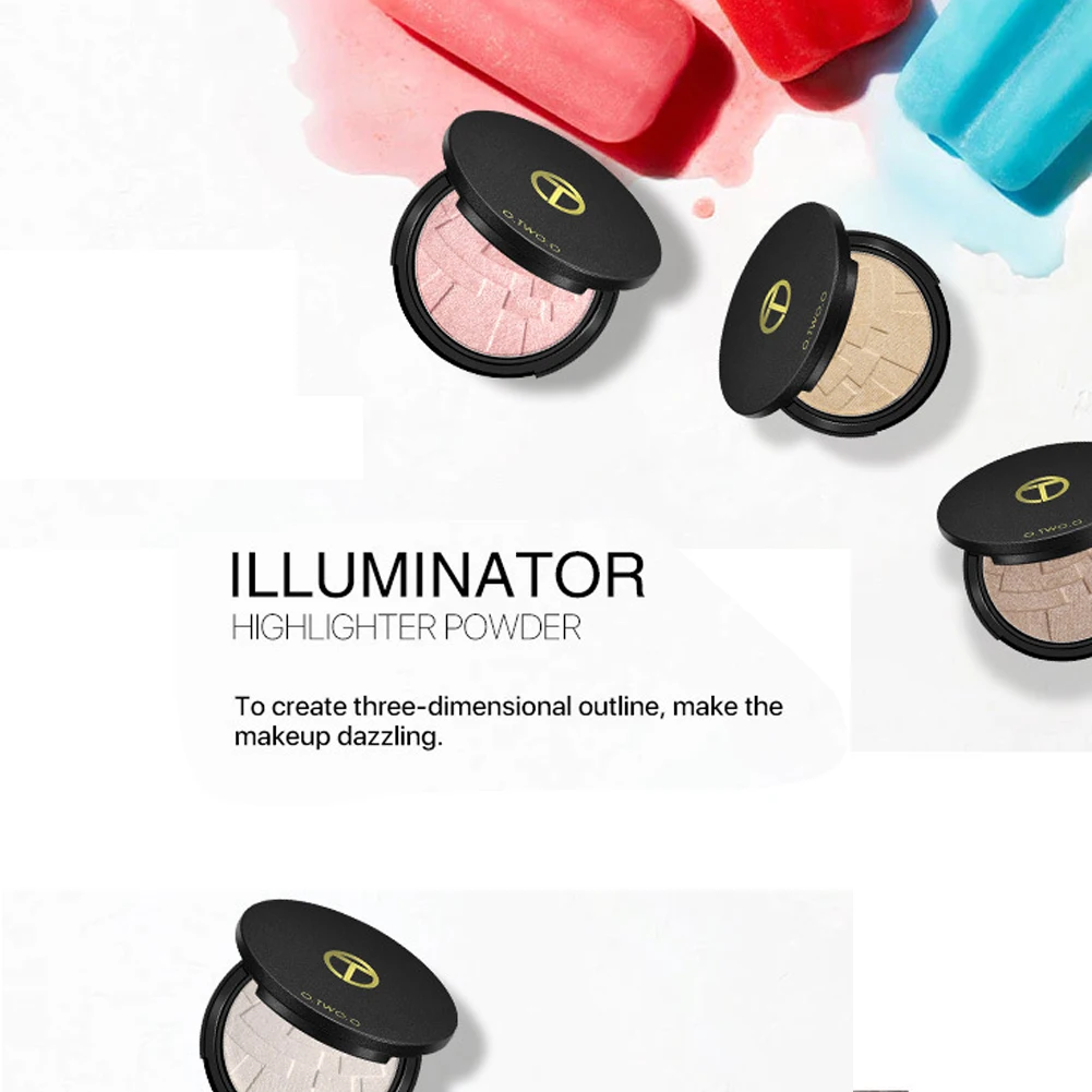 O.TWO.O Modified High Light Powder Bronzer Palette Concealer Highlighter for Face Contour Makeup | Красота и здоровье