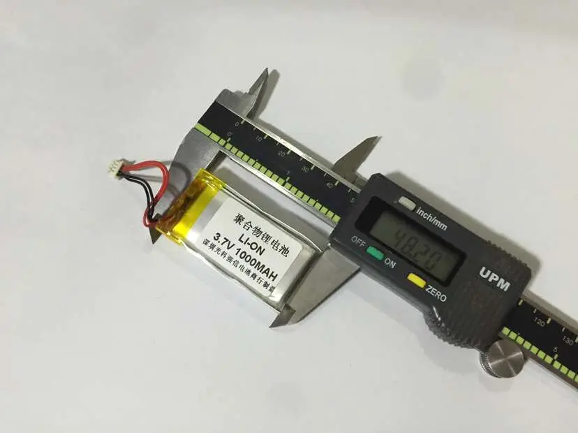 Литий полимерный аккумулятор 3 7 902845 мАч 9X28X45mm 1000 в|Перезаряжаемые батареи| |