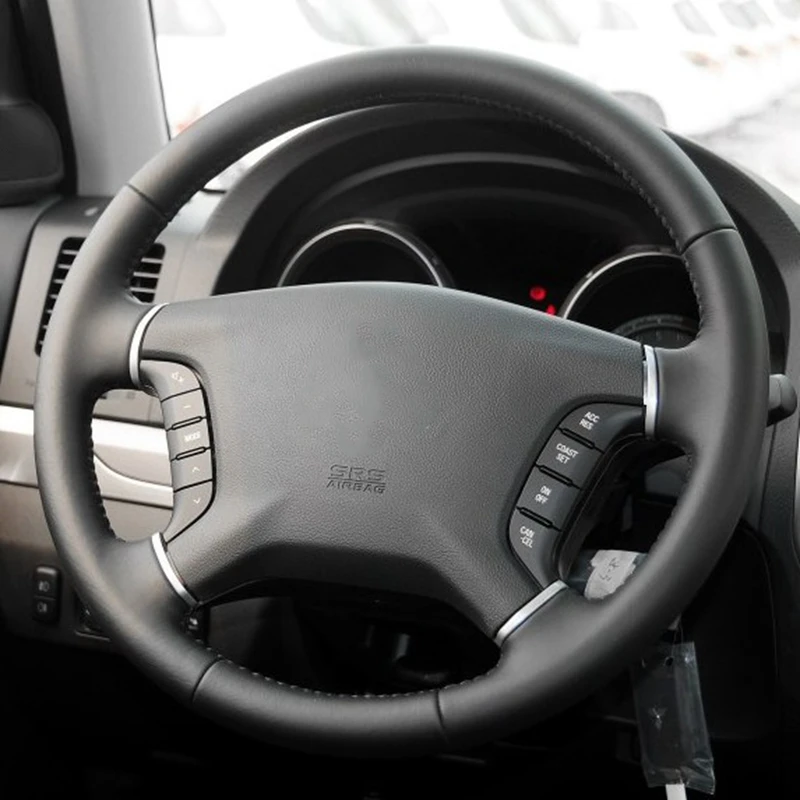 Чехол на руль искусственная кожа черный чехол Mitsubishi Pajero 2007-2014 Galant 2008-2012 |