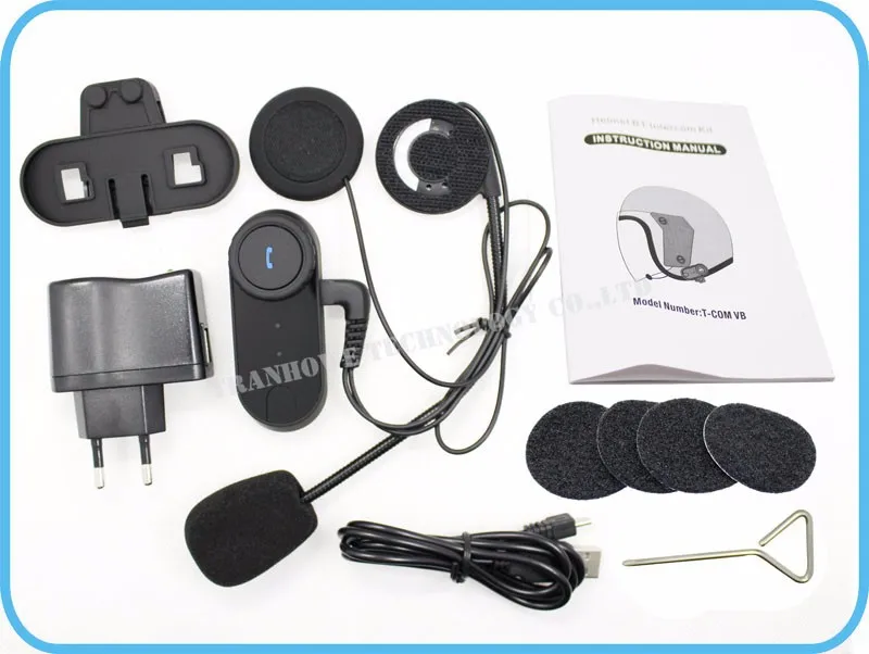 Бренд FreedConn Bluetooth шлем для мотоцикла мопеда гарнитура без функции внутренней связи