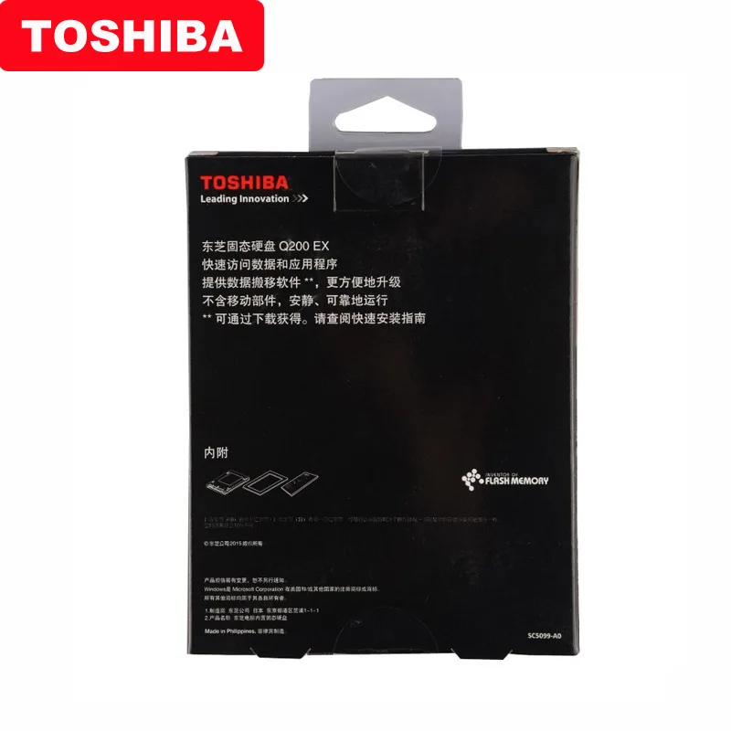 Оригинальный TOSHIBA 240 ГБ Внутренний твердотельный накопитель Q200 EX 480 Гб MLC жесткий