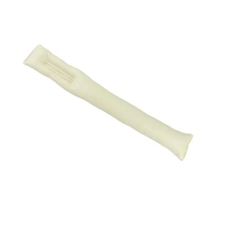 ZD стайлинга автомобилей сиденья Gap filler колодок Обложка для Volvo XC60 Hyundai i30 Camry Lexus Honda Jazz Suzuki Swift SX4 nissan Qashqai J11 - Название цвета: Beige