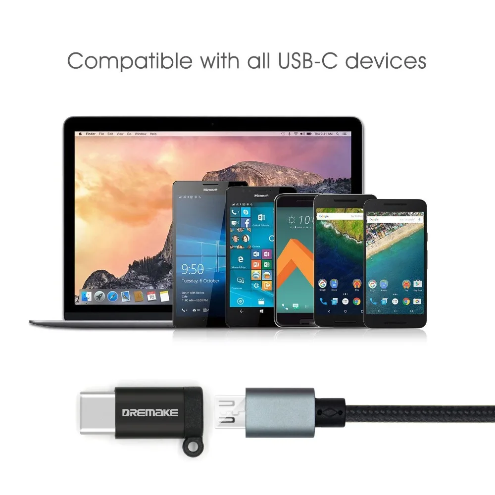 2 шт. USB 0 адаптер шт в комплекте кабель с разъемами типа C и Micro конвертер для Xiaomi 4C 5