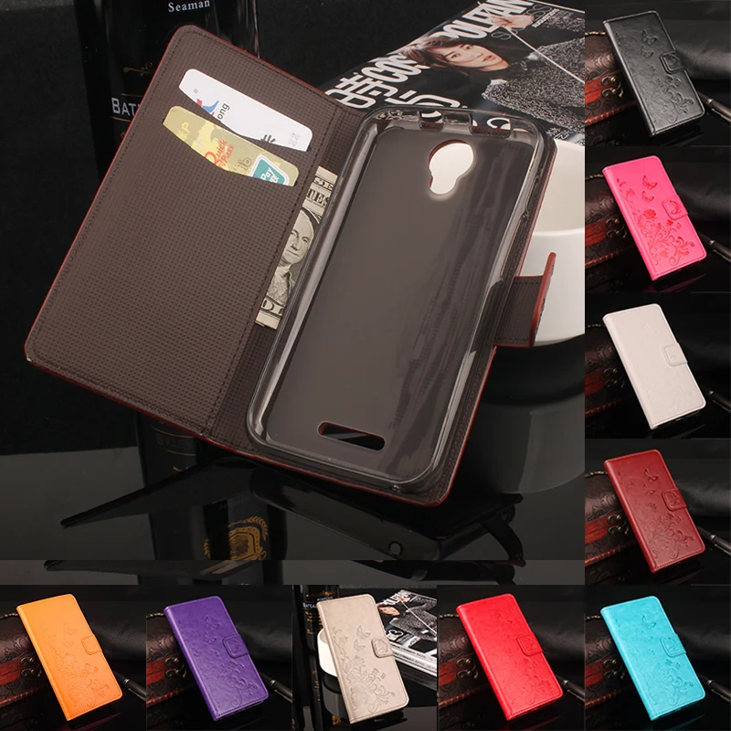 HongBaiwei ретро PU кожаный чехол для Alcatel One Touch Pixi 4 5 0 OT 5010 5010D защитный чехол-накладка