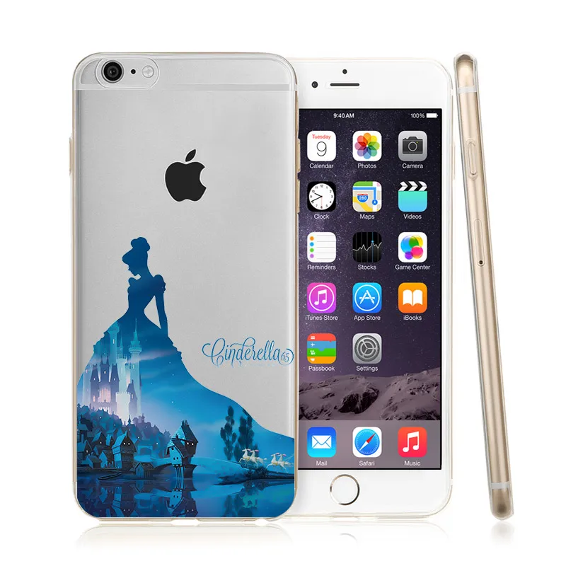 Белоснежка Принцесса мягкий симпатичный из ТПУ чехол с рисунком для iphone 6 6S X XS Max