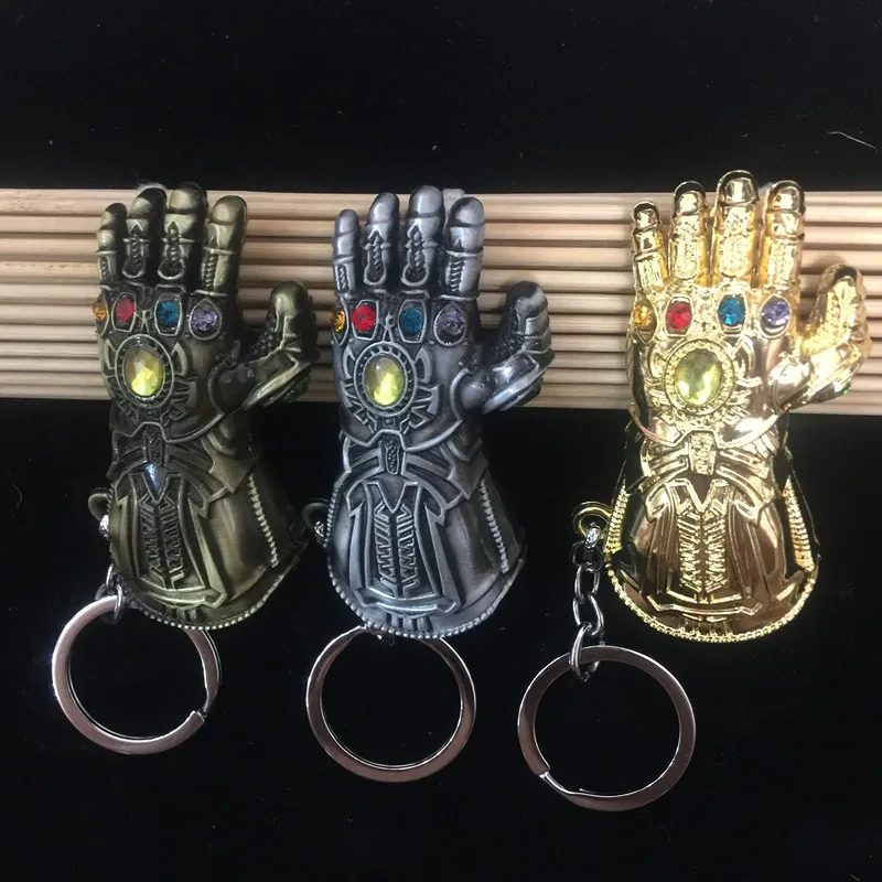 Marvel infinity gauntlet thanos Toys Топор молот экшн фигурка брелок llaveros Infinity War Thor Stormbreaker