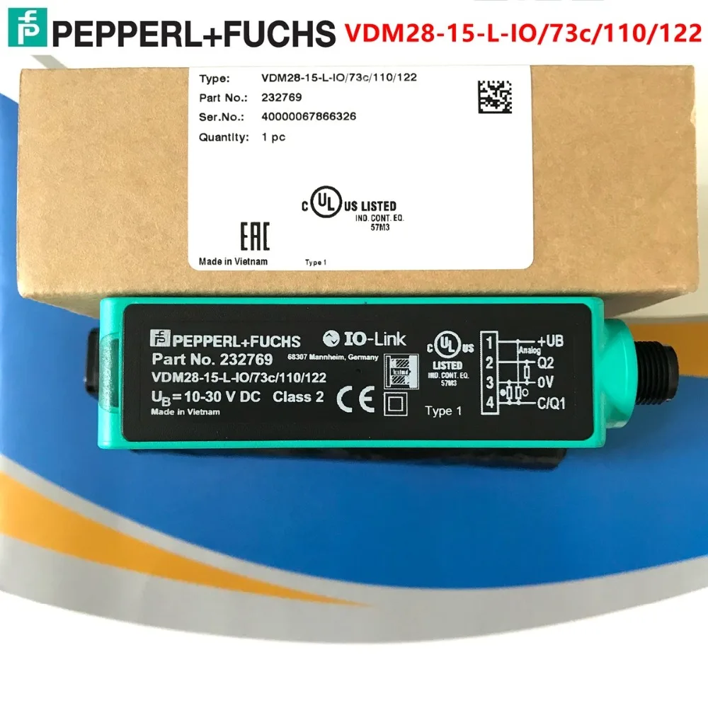 P+F VDM28-15-L-IO/73c/110/122 232769 Brand new original