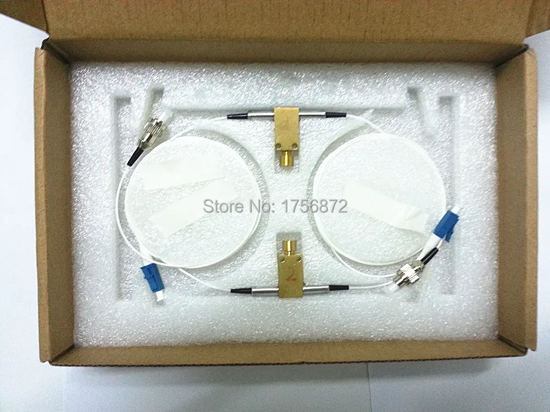 Линейный аттенюатор с переменной оптическим волокном мультимодовый 850nm LC-FC/PC 0-60DB