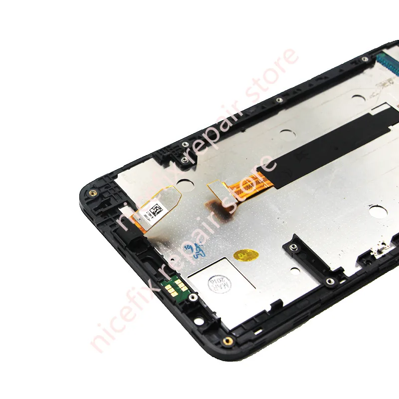 Черный ЖК дисплей для Nokia Lumia 1320 сенсорный экран дигитайзер с рамкой полная сборка