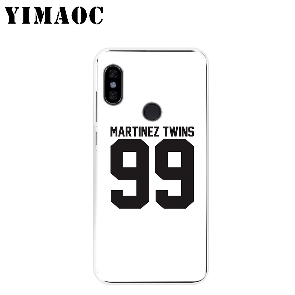 YIMAOC Martinez Twins Savage Мягкий силиконовый чехол для Xiaomi Redmi 6 6A 5A 5 S2 Puls Note 8 7 4X4 4A Pro Go |