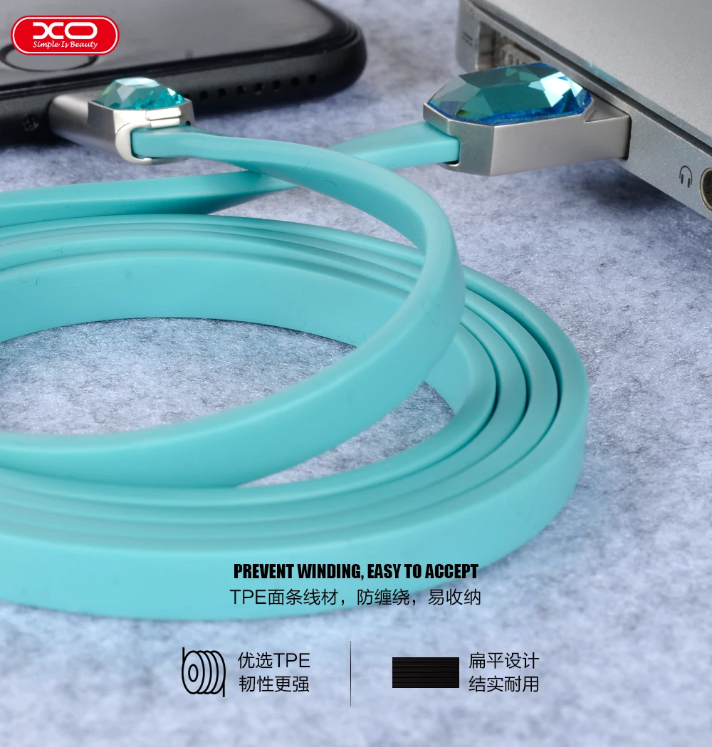 XO 2.4A мобильного телефона данных Micro USB кабель для samsung Xiaomi iPhone iPad зарядный Lightning iOS 12