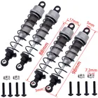 4 шт. алюминиевый передний и задний амортизатор в сборе, масляные детали для осевого SCX10 Hop-Up обновления