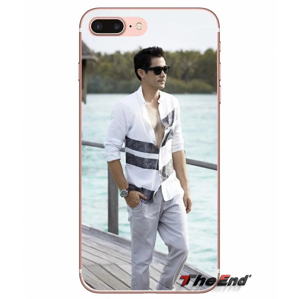 Таиланд актеры прозрачный ТПУ чехол для iPhone X 4 4S 5 5S 5C SE 6 6S 7 8 Plus Samsung Galaxy J1 J3 J5 J7 A3 A5