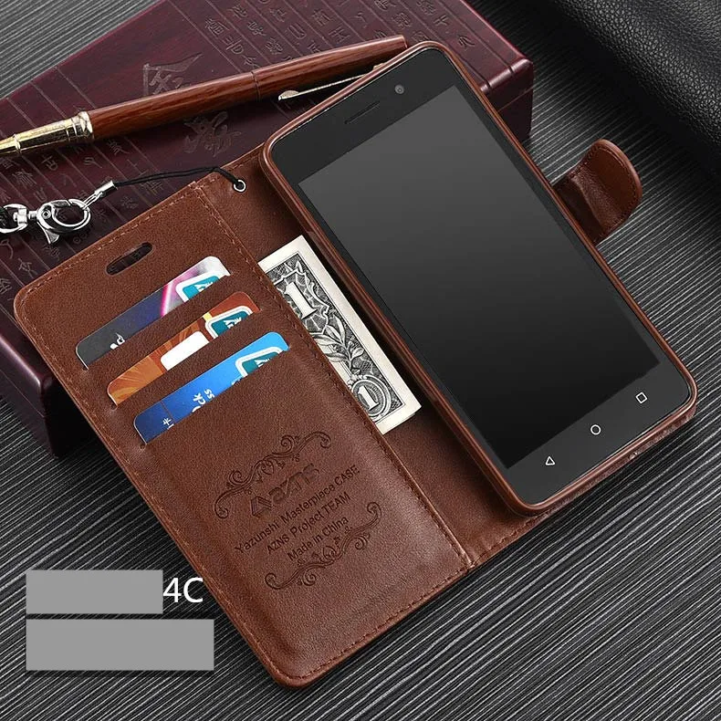 Чехол книжка из искусственной кожи для Huawei Honor 4C|Бамперы| |