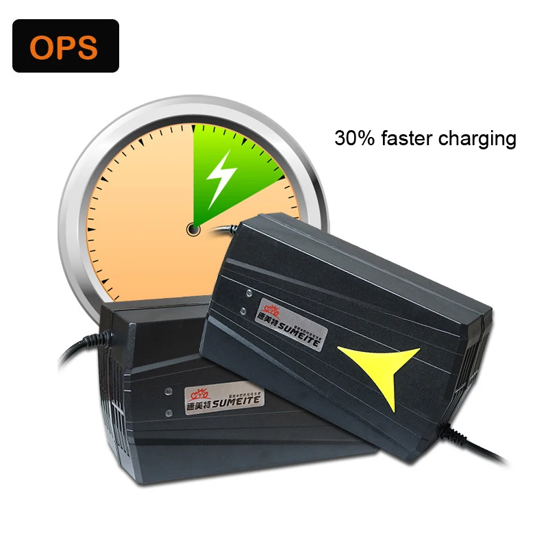 OPS DC240V выход 83V 5.5A вольт свинцово-Кислотное зарядное устройство 72В 50AH для
