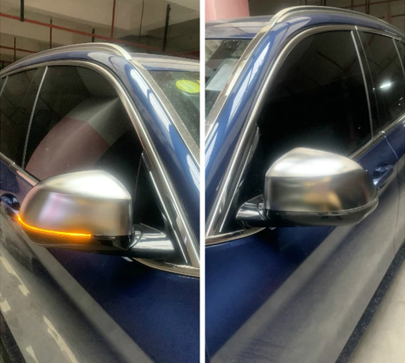 

For B MW New X3 X4 X5 X6 Series 1 Pair Rearview Mirror Cover Cap ABS B MW Mirror Cover BM W Modificate 2018 2019