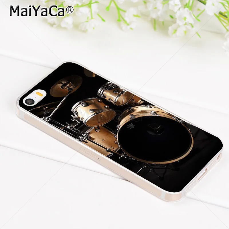 Чехол для телефона MaiYaCa Music lover подарок классные барабаны гитара музыка Note iPhone 8 7 6