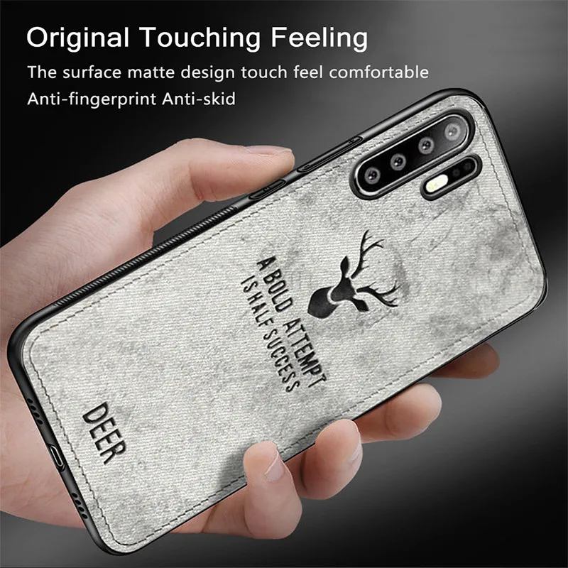 Тканевый текстурный чехол для телефона huawei P30 Pro чехол s Huwei P30Pro задняя крышка на huawei P30 Lite P 30 Pro светильник Coque Capa Fundas