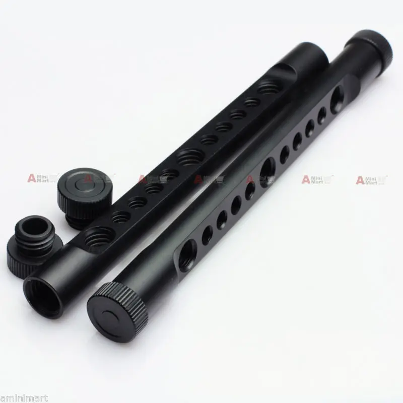 

15cm Diameter 6" Long Cheese Rods Rails Mount Extension Arm fr 15mm Rail Rod Support System DSLR Rig Block Camera Photography