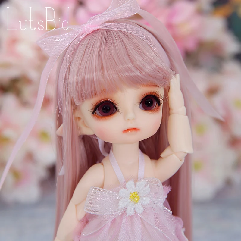 Lutsbjd Luts Tiny Delf Tyltyl голова эльфа 1/8 BJD кукла смолы фигурки AI YOSD набор Куклы Игрушки