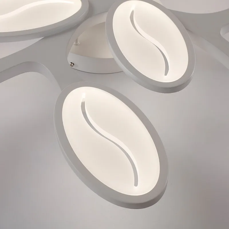 Европейский салон гостиной кровать столовая длинная ветка дерева диммируемая