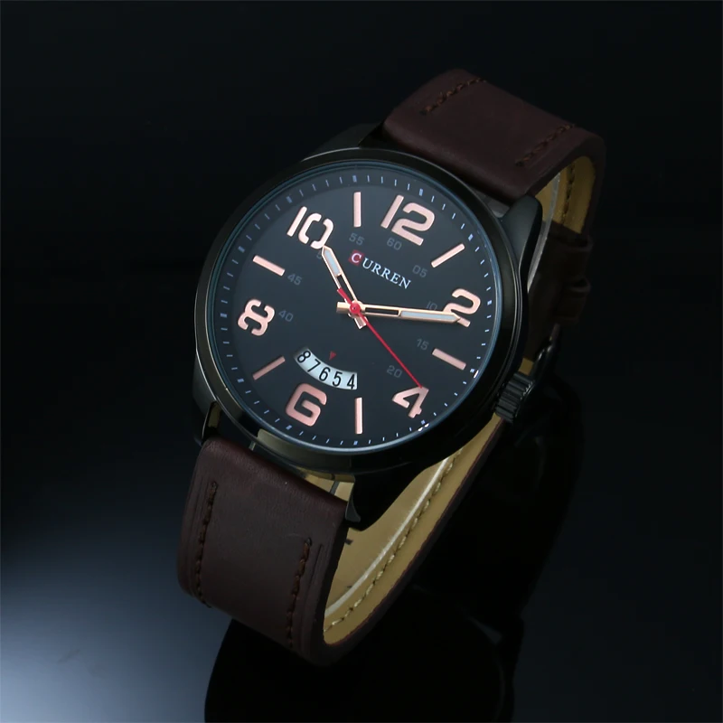 2016 наручные часы Мужские лучший бренд роскошные известные кварцевые деловые Relogio