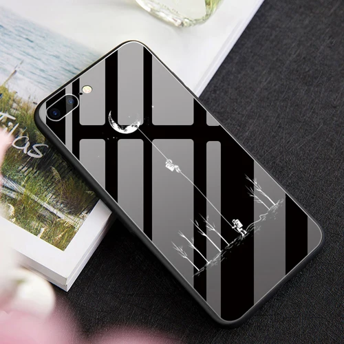 2029 Чехол из закаленного стекла для телефона для iphone 8 Plus 6 6s 7 Plus X XS MAX XR universe DIY - Цвет: 2029