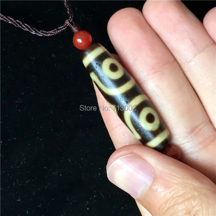 Натуральные тибетские бусины дзи глаза Феникса амулет с 3 глазами подвесной