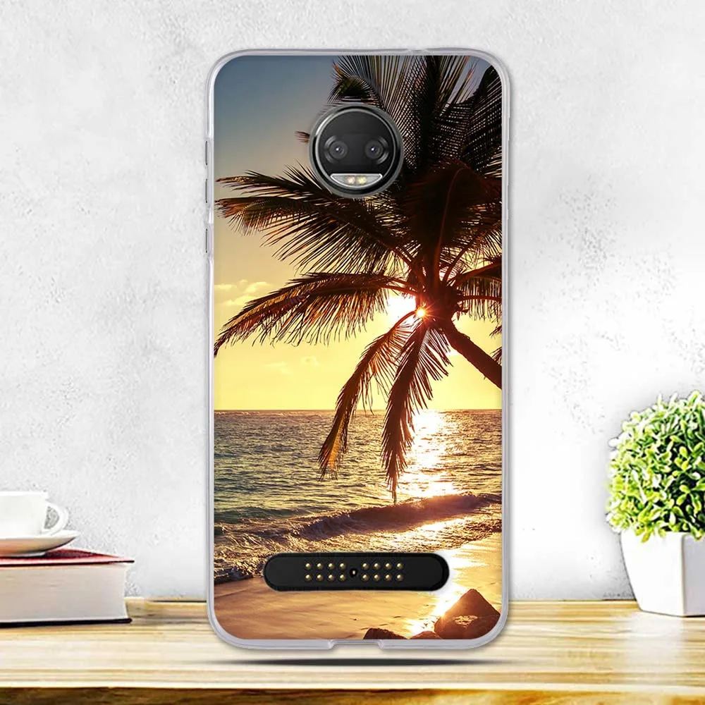 Чехол для Motorola Moto Z2 Force мягкий силиконовый чехол Z 2 5 дюйма бампер|funda silicon|case for