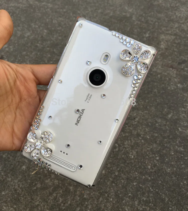Для Nokia 3 5 6 7 8 2018 2 1 плюс X5 X6 9 PureView ручной работы стразы цветок чехол Алмазный для