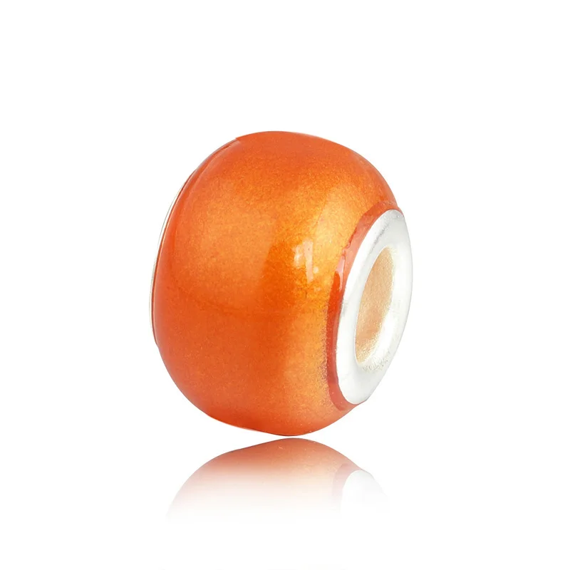 Hot Sale Murano Food Flower Color Resin Beads Fit Original Charms Bracelets Women Making Jewelry Valentine's Day Gifts Berloques |
