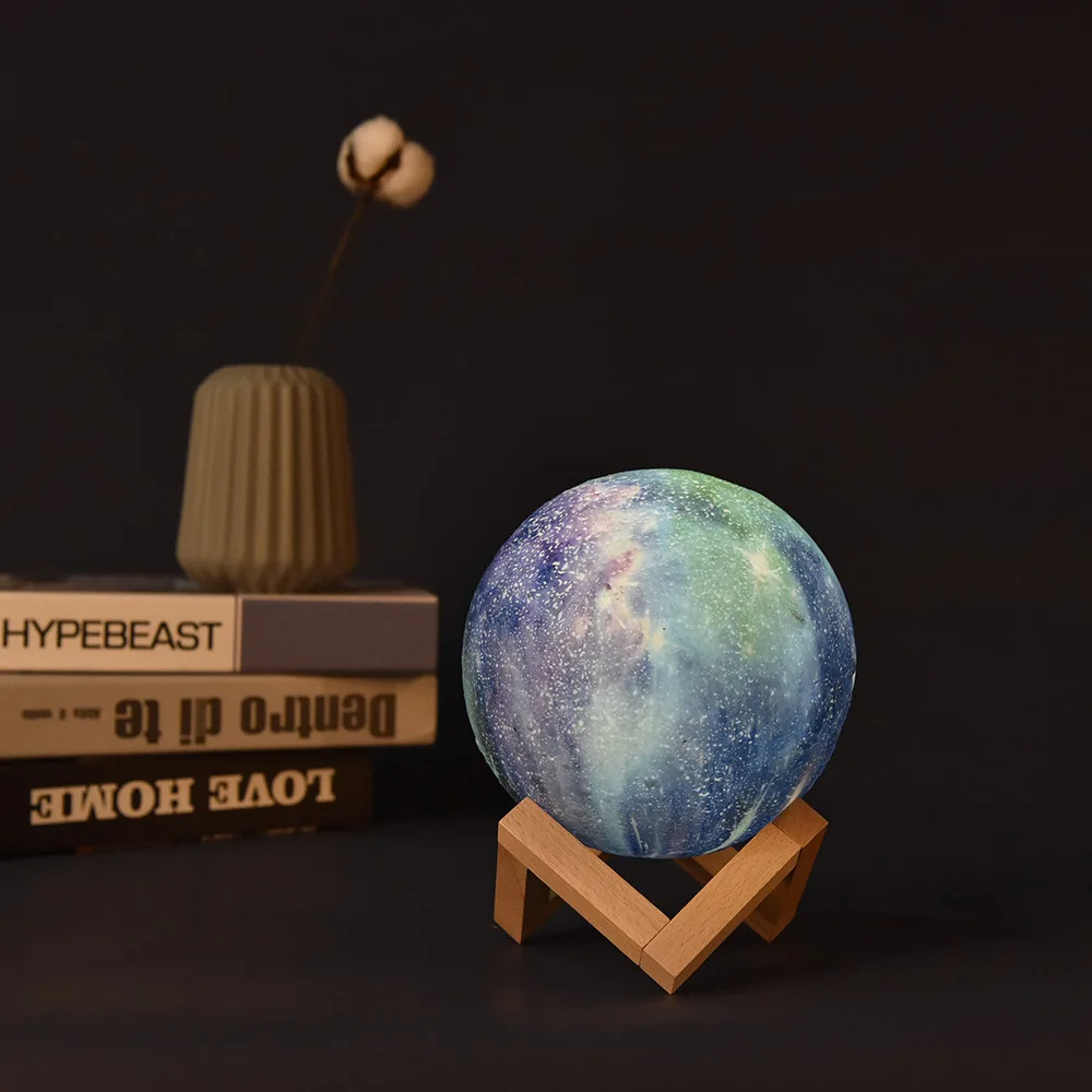 Взрывные Модели красочный светильник Луна детские подарки креативная