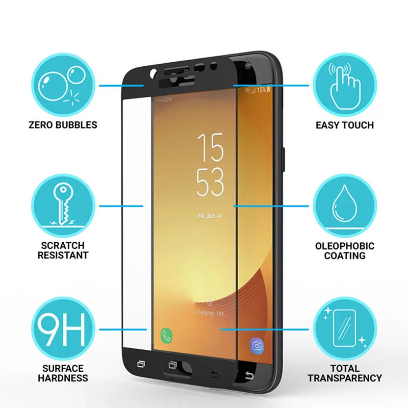 Стекло для Samsung Galaxy J2 2018 J250 закаленное стекло Pro Защитная пленка экрана 9H|glass for