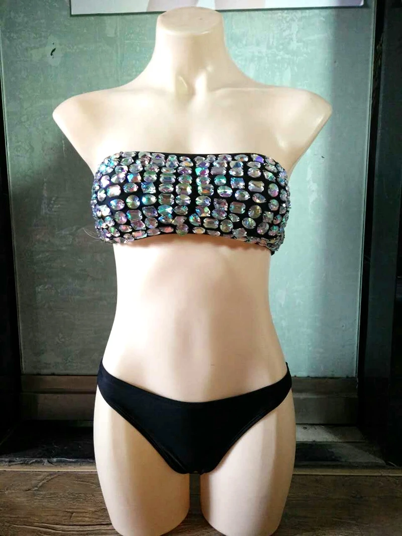 

2016 Venus Vacation dashion women shinny bikini brazilian rhinestone swimwear