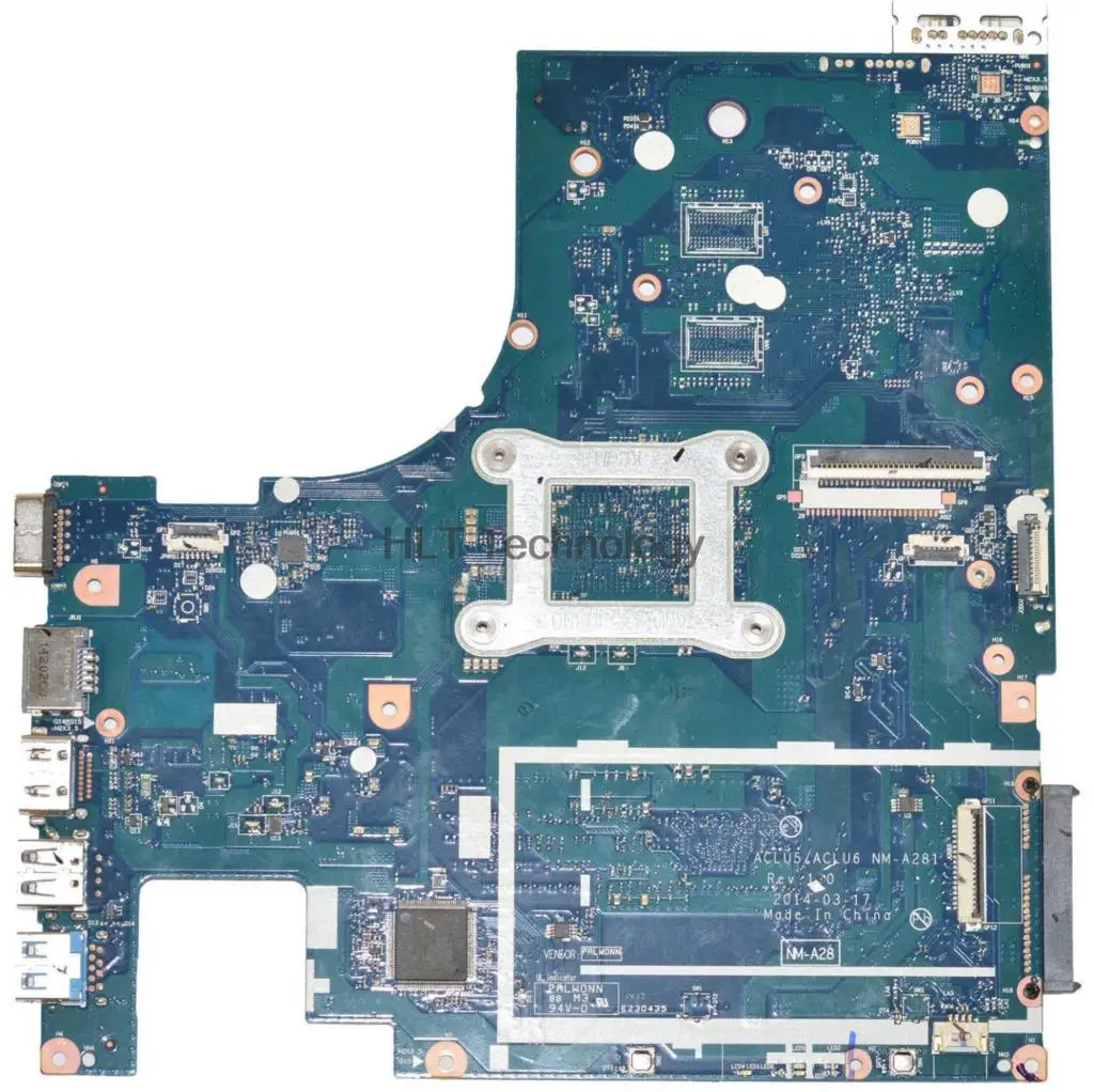 Материнская плата для ноутбука Lenovo G50-45 ACLU5/ACLU6 NM-A281 A8-6410 Cpu DDR3 100% протестирована |
