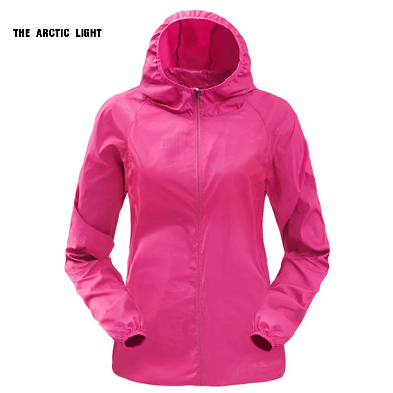 Женская и мужская Ультралегкая водонепроницаемая куртка с защитой от солнца