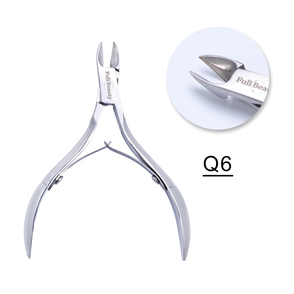 Кусачки для ногтей изогнутые кутикулы ножницы резак инструменты маникюра