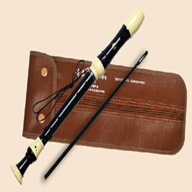 F Key German-style 8 Holes Clarinet With Leather Bag Flute