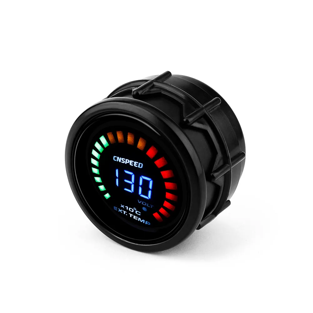 CNSPEED " 52 мм Цифровой автоматический датчик температуры выхлопных газов 200-1300 Цельсия датчик температуры выхлопных газов с датчиком