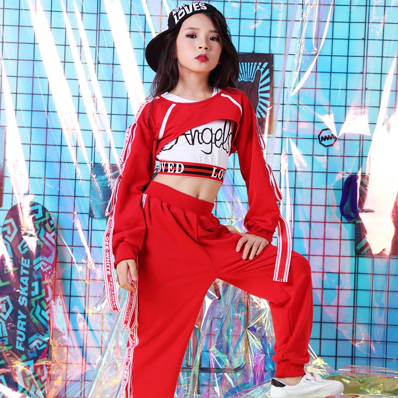 Высококачественная детская танцевальная одежда для девочек джазовых