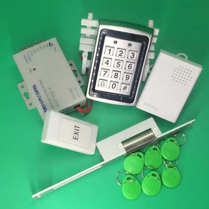 Полная уличная система контроля доступа с Rfid картой металлическим корпусом и